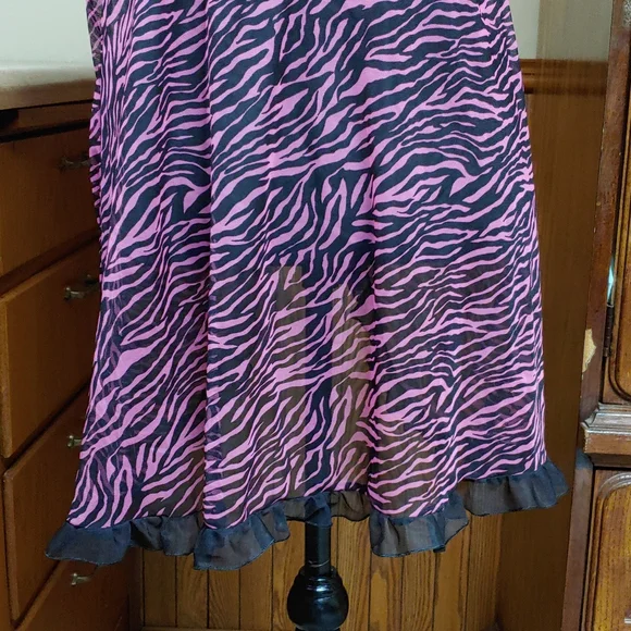 Indulgence Animal Print Bra Top Nightie 2X/40 NWOT - Picture 8 of 14